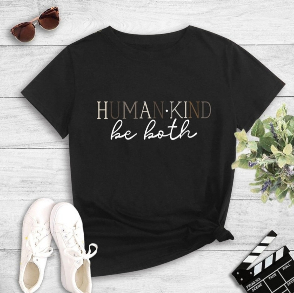 Human Kind Tee NWOT
